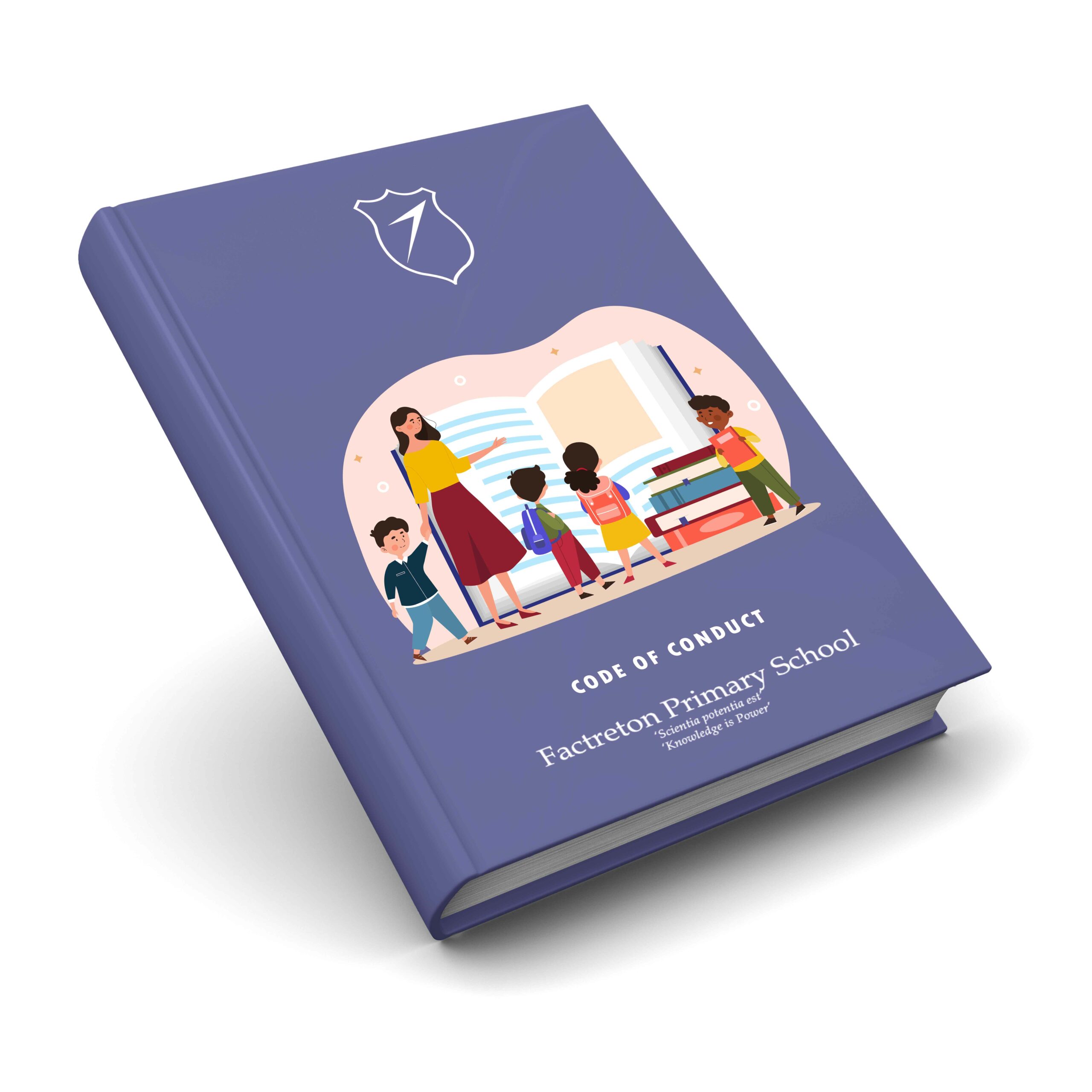 3d,Illustration,Book,On,White,Background